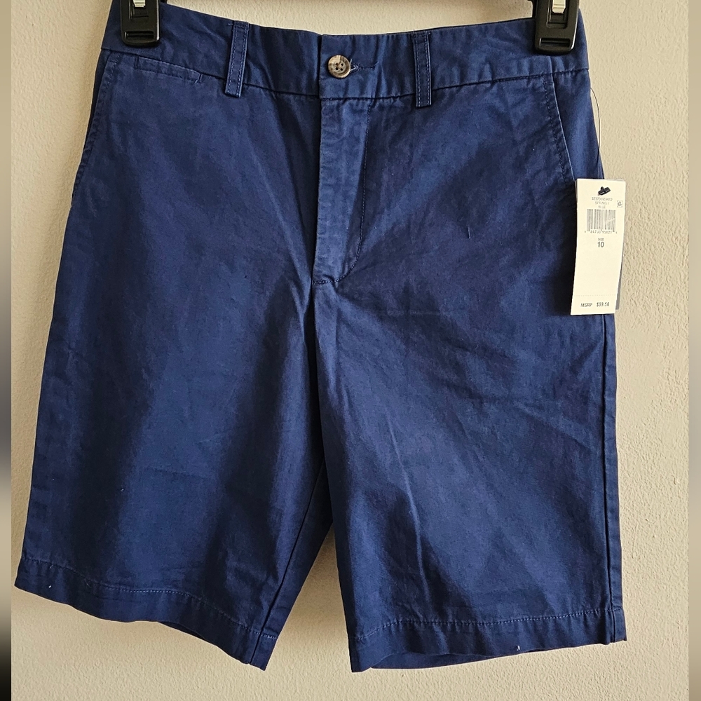 NWT Ralph Lauren Kids Blue Shorts Size 10 100% Cotton